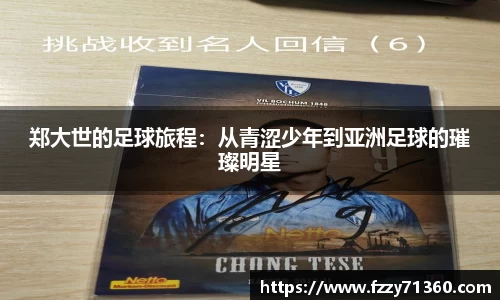 郑大世的足球旅程：从青涩少年到亚洲足球的璀璨明星